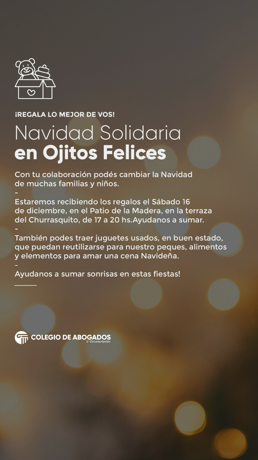 NUEVO PROYECTO: Navidad en OJITOS FELICES